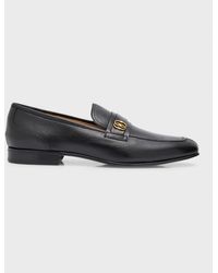 Bally - Sadei Leather Loafers - Lyst