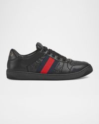 Gucci - Screener Sneaker, Leather - Lyst