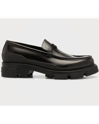 Givenchy - Terra Tonal 4G Chunky Leather Loafers - Lyst