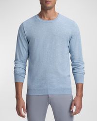 Bugatchi - Cotton-Cashmere Crewneck Sweater - Lyst
