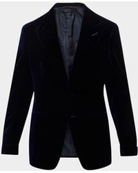 Tom Ford - Apos;S Wool-Silk Velvet Cocktail Jacket - Lyst