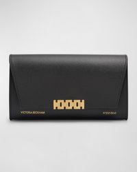 Victoria Beckham - Flap Leather Wallet On Chain - Lyst