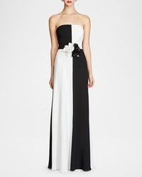 liv foster emma cut-out floral appliqu column maxi dress Liv Foster Emma Cut-Out Floral Appliqu Column Maxi Dress
