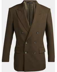 Tom Ford - Apos;S Wool, Cashmere And Silk Double-Breasted Sport Coat - Lyst