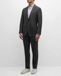Isaia - Plaid Wool Suit - Lyst
