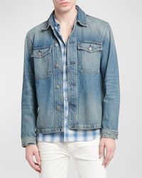 Tom Ford - Denim Shirt Jacket - Lyst