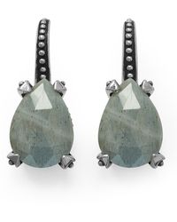 Stephen Dweck - Faceted Natural Stone Sterling Silver Drop Earrings - Lyst