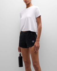 Alo Yoga - All Day Cropped Short-Sleeve T-Shirt - Lyst