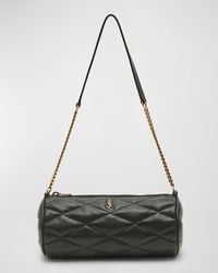 Saint Laurent - Quilted Leather Tube Bag - Lyst