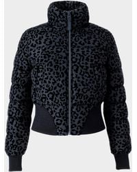 Mackage - Yaya-Flp Leopard Short Down Jacket - Lyst