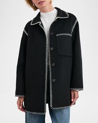 Rails - Odyssey Whipstitch Shirt Jacket - Lyst