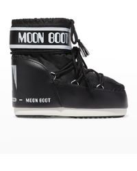 Moon Boot - Classic Bicolor Lace-up Short Snow Boots - Lyst