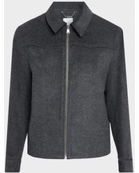 Jonathan Simkhai - Apos;S Sterling Melton Wool Blend Shirt Jacket - Lyst