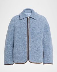 JW Anderson - Contrast-Trim Zip Jacket - Lyst