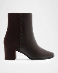 Alexandre Birman - 60Mm Jesse Mixed Leather Booties - Lyst