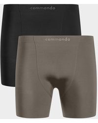Commando - Apos;S Ultimate Bonded 2-Pack Micro-Tech Boxer Briefs - Lyst
