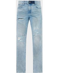 RTA - Apos;S Chaparral Clayton Distressed Skinny Jeans - Lyst