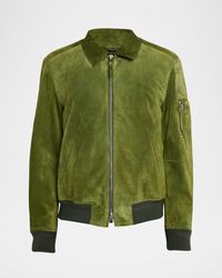Tom Ford - Apos;S Suede Cashmere-Knit Blouson Jacket - Lyst