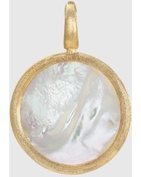 Marco Bicego - 18k Jaipur Yellow Gold Medium Mother-of-pearl Pendant - Lyst