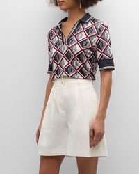 Bogner - Elonie Sublimation Logo-printed Jersey Polo - Lyst