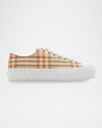 Burberry - Checkered Sneakers - Lyst