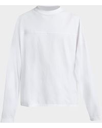 Jacquemus - Apos;S Embroidered Logo Long-Sleeve Crewneck T-Shirt - Lyst