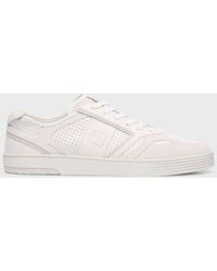 Fendi - Step Mix Low-Top Sneakers - Lyst