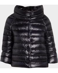 Herno - Sofia Ultra-Lightweight Down Bolero Jacket - Lyst