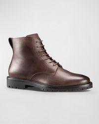 KOIO - Bergamo Leather Combat Boots - Lyst