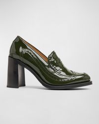 The Office Of Angela Scott - Wing-Tip Penny Loafers - Lyst