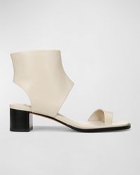 Vince - Ada Leather Toe-Ring Sandals - Lyst