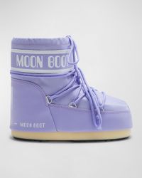 Moon Boot - Classic Bicolor Lace-Up Short Snow Boots - Lyst
