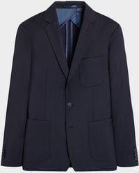 Bugatchi - Apos;S Solid Wool Two-Button Blazer - Lyst