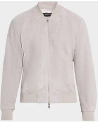 Monfrere - Apos;S Maverick Faux Suede Bomber Jacket - Lyst