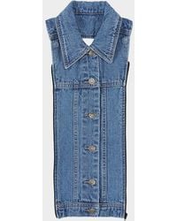 Veronica Beard - Slate Denim Dickey - Lyst