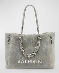 Balmain - 1945 Soft Cabas Tote Bag - Lyst
