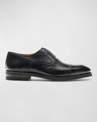 Magnanni - Ica Brogue Peccary Leather Oxfords - Lyst