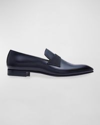 Paul Stuart - Heron Smooth Leather Loafers - Lyst
