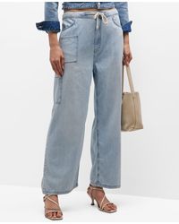 Triarchy - Ms. Madge Drawstring Wide-leg Cargo Jeans - Lyst