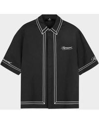 Represent - Border Cotton Short-Sleeve Shirt - Lyst