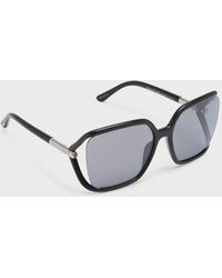 Tom Ford - Marta Cut-out Metal & Acetate Butterfly Sunglasses - Lyst