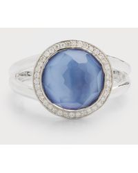 Ippolita - Mini Ring In Sterling Silver With Diamonds - Lyst