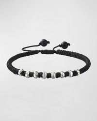 David Yurman - Fortune Woven Bracelet W/ Beaded Embellishments - Lyst