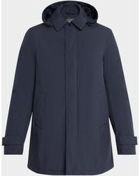 Herno - Apos;S Parka W/ Removable Hood - Lyst