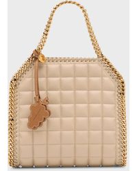 Stella McCartney - Falabella Mini Quilted Chain Tote Bag - Lyst
