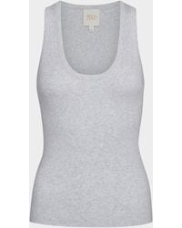 Twp - Ribbed Wool Tank Top - Lyst