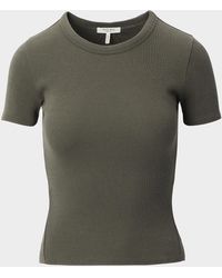 Rag & Bone - The Essential Ribbed Tee - Lyst