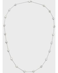 Neiman Marcus - 18K Round Lab Grown Diamond By-The-Yard Necklace, 18"L, 4.0Tcw - Lyst