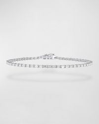 Lana Jewelry - 14k Gold Baguette Diamond Tennis Bracelet, 1.2tcw - Lyst