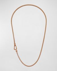 Marco Dal Maso - Ulysses Franco Chain Necklace With Push Clasp - Lyst